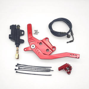 Kit Rem Kaki CNC Aluminium FMO Talaria XXX 3X Pemasangan Langsung Tanpa Merusak untuk Aksesoris Sepeda Motor - Product Image 5
