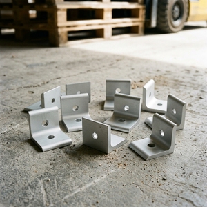 Soporte de Ángulo Interior de <span class=keywords><strong>Aluminio</strong></span> Extruido, Soporte de Ángulo para Muebles de Acero Inoxidable - Product Image 3