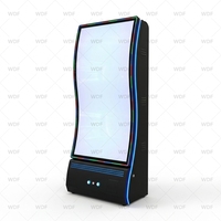 Écran tactile capacitif pour jeux, écran LCD 55 pouces, écran incurvé S, moniteur tactile 3M pour borne de jeu