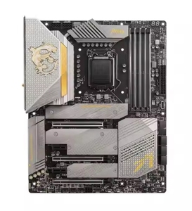 MSI MEG Z590 ACE <span class=keywords><strong>GOLD</strong></span> EDITION <span class=keywords><strong>LGA</strong></span> <span class=keywords><strong>1200</strong></span> Chipset DDR4 Memoria ATX Factor de forma integrado para procesadores <span class=keywords><strong>Pentium</strong></span> Celeron Soportes - Product Image 4
