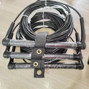 Corde de ski nautique UHMWPE personnalisée en usine avec poignée <span class=keywords><strong>Wake</strong></span> Surf Line Wakeboard corde de remorquage - Product Image 5