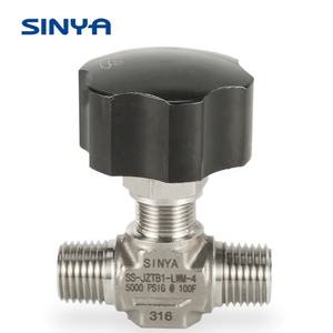 Miniature Forgé Vanne À Pointeau En Acier Inoxydable 1/4 "Filetage Mâle NPT 1/8 1/4 3/8 1/2 3/4 1 NPT 6000 PSI inoxydable Sièges - Product Image 1