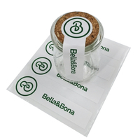 Autocollant de Logo Fournisseur Prix Usine, Étiquette Scellée Petite Entreprise pour Bocal, Services d'Impression d'Autocollants Personnalisés Anti-Effraction