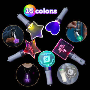 แท่งไฟเชียร์วง K-pop แบบมีโลโก้ตามสั่งอย่างเป็นทางการ อุปกรณ์เชียร์คอนเสิร์ตแบบ LED  แท่งไฟ <span class=keywords><strong>Kpop</strong></span> - Product Image 6