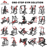 APEXHQ Ensemble complet d'équipements de musculation réglables pour la musculation avec poids libres, machines d'entraînement de force, équipement de salle de sport commercial pour la remise en forme