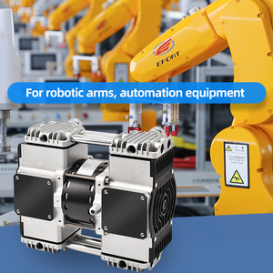 220V/110V 800W-480L 83KPa/นาทีมอเตอร์ AC แรงดันสูงแบบพกพาแรงดันสูงปราศจากน้ำมันปั๊มสุญญากาศ OEM ปรับแต่งได้สำหรับห้องปฏิบัติการ - Product Image 4