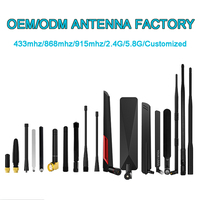 Antenne Wifi longue portée de haute qualité, sans fil 2.4G 5.8G Wifi GSM 3G 4G 5dbi 9dbi Mimo LTE, antenne en caoutchouc, antenne externe