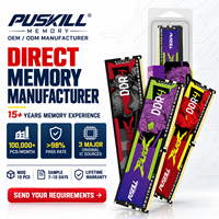PUSKILL DDR4 16GB 3200MHz PC4-25600 Mémoire RAM de bureau non tamponnée UDIMM DDR4 2x16GB CL16 Module RAM de bureau