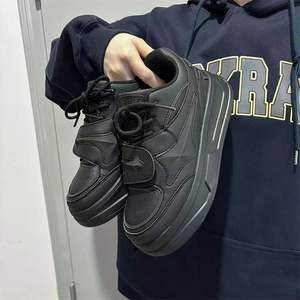 2026 Fashion Big Rope Laces Bread <b>Shoes</b> <b>Men</b> Oversized Puffy Sneakers Thick Sole Height Increasing Casual <b>Shoes</b> <b>Men</b> Sports <b>Shoes</b> - Product Image 6