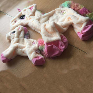 Vente en gros non rembourré peluche peau de licorne peluche animal lit coquille sans coton remplissage poupée jouet - Product Image 4