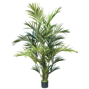 Palmera <span class=keywords><strong>Kentia</strong></span> <span class=keywords><strong>Artificial</strong></span> para Interiores, Arbustos Artificiales Ecológicos Resistentes a los Rayos UV, Tamaño Personalizado, Material de Alambre de Acero de Alta Calidad y PE - Product Image 4