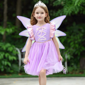PARTYMENT Alas de Elfo Transparentes Coloridas de 6 Piezas, Accesorios de Disfraces para Niños, Ideales para Fiestas y Festivales - Product Image 2