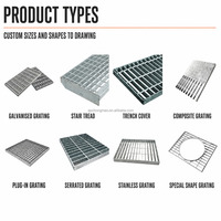 Grille de drainage découpée sur mesure pour plateforme de station de péage, plateforme de pesée de camions, station de pompage, utilisation en usine