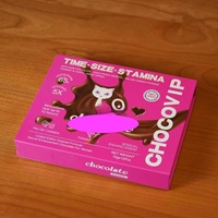 Vente en gros de chocolat pour femmes, boîtes-cadeaux de luxe en carton ondulé pour les compléments alimentaires à base de plantes Pink Pussycat Chocovip