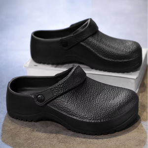 Résistant à l'usure antidérapant respirant hiver caoutchouc infirmière Chef sabot <span class=keywords><strong>Kickers</strong></span> chaussures chaussures de sécurité médicale sans dentelle - Product Image 3