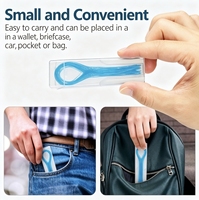 Fil dentaire jetable flexible et réutilisable facile à utiliser pour le nettoyage des dents – Outil d'hygiène bucco-dentaire