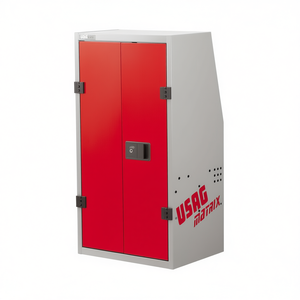 Gabinete de Almacenamiento Usag Matrix Rojo de 2 Puertas para Uso Industrial en Almacenes - Product Image 2