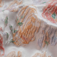 Tissu Jacquard Brocart Métallique Gaufré Personnalisé 100% Polyester Imprimé pour Rideaux et Mariages – Vente en Gros Direct Usine
