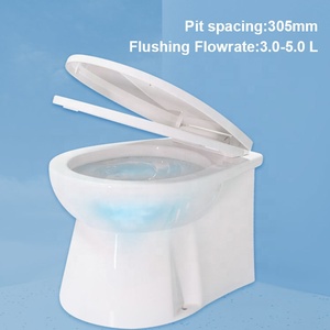 Pompe à macerateur 12v, toilettes <span class=keywords><strong>de</strong></span> <span class=keywords><strong>luxe</strong></span> <span class=keywords><strong>de</strong></span> Style moderne, toilettes à double chasse d'eau, toilettes <span class=keywords><strong>de</strong></span> mer monobloc - Product Image 3