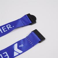 CH Wholesale Sublimation Printing Polyester Lanyards With Logo Custom Certification Keychain OEM ODM ECO Promotion Event Gifts