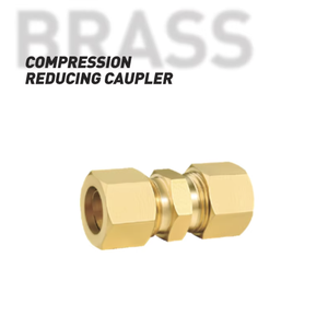 Raccordo Pneumatico in Ottone NPT da 1 Pollice di Alta Qualità, Resistente alla Corrosione, Liscio, Disponibile in Magazzino, Accoppiatore Riduttore a Compressione per Olio e Gas - Product Image 1