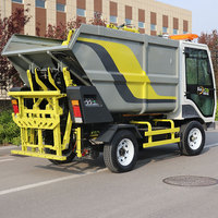 Mini Electric Garbage Refuse Trucks, Dustbin