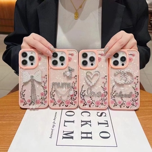 Fundas de Lujo con Joyería de Diamantes <span class=keywords><strong>para</strong></span> <span class=keywords><strong>iPhone</strong></span> 15 14 Plus 13 <span class=keywords><strong>Pro</strong></span> Max <span class=keywords><strong>12</strong></span> 11, Cubierta Femenina con Brillantes, Fundas <span class=keywords><strong>Para</strong></span> Celulares - Product Image 4