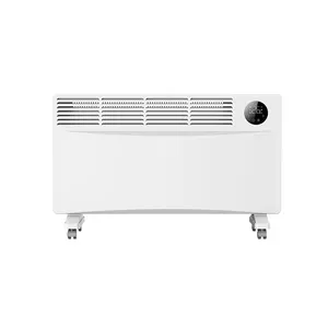 double overheat protection Wall mounted standing 2000w 2500w touch control switch 1500w WIFI IP24 electric convector heater