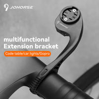 Soporte de Extensión para Ciclocomputador, Soporte para Teléfono, Cámara de Acción y Faro Delantero para Bicicleta de Montaña y Carretera, Todo en Uno, Integrado, Portátil y Duradero
