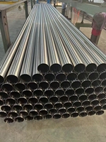 Tuyaux en acier inoxydable soudés carrés et circulaires AiSi ASTM A249 A269 A270 A312 A554 SUS 304 304L 316 316L 2B, pliage et découpe