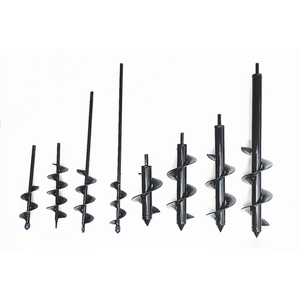 Broca de tierra al por mayor de fábrica <span class=keywords><strong>para</strong></span> plantar diámetro de jardín, sembradora de tierra, barrena de plantación, broca excavadora de agujeros en espiral - Product Image 4