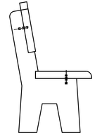 Banc de cimetière de style américain moderne en granit gris, siège commémoratif personnalisé avec garantie.