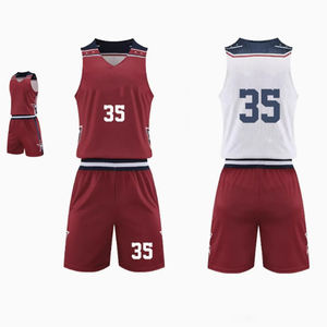 Uniforme de Baloncesto Reversible Personalizado para Jóvenes, Pantalones Cortos Deportivos Transpirables de Malla, Uniformes Reversibles Sublimados para Hombre - Product Image 5