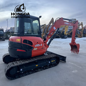 รถขุดขนาดเล็ก Kubota U55-4 1.7ตัน EPA รถขุดขนาดเล็กมือสองเครื่องยนต์ตีนตะขาบใหม่ - Product Image 4