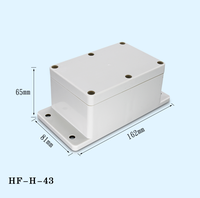 Produttori OEM ODM di Contenitori Elettronici Personalizzabili in Plastica ABS Grigio Chiaro per Esterni, Impermeabili IP65, Certificati ISO9001