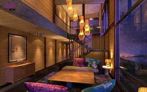 De aire de alta calidad bnb <span class=keywords><strong>alquiler</strong></span> de vivienda prefabricada beach villas de lujo prefabricadas de acero ligero villa - Product Image 3