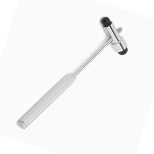 Marteau réflexe neurologique orthopédique avec aiguille et brosse, outil d'examen médical diagnostique, ensemble chirurgical en acier inoxydable - Product Image 4