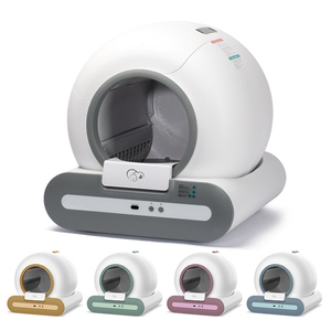 Entrepôt d'Allemagne Boîte à litière pour chat autonettoyante intelligente Toilette automatique pour chat avec capteur anti-pincement avec APP - Product Image 3