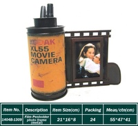 Modèle de caméra en métal en fer Vintage personnalisé, artisanat pour accessoires pour enfants, décoration de la maison, ornement, cinéma, projecteur, Film, décoration