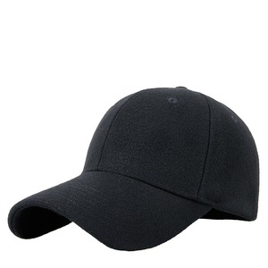 Nueva llegada Unisex invierno cálido sombrero deportivo <span class=keywords><strong>de</strong></span> <span class=keywords><strong>lana</strong></span> logotipo personalizado gorra <span class=keywords><strong>de</strong></span> béisbol <span class=keywords><strong>para</strong></span> correr al aire libre estilo Vintage Formal deportes <span class=keywords><strong>lana</strong></span> - Product Image 4