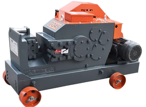 Cortadora Automática de Barras de Acero, Máquina de Cortar Varillas con Motor de 3kw, 380V, 850kg de Peso, para Cortar Barras Redondas/Planas - Product Image 2