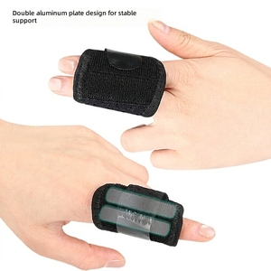 Ayarlanabilir El Alüminyum Plaka Desteği Sabit Parmak Spor Güvenliği Tıbbi Parmak Desteği Sabitleyici Atel İmmobilizasyon Bandajı - Product Image 3