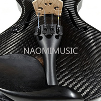 Violon acoustique en fibre de carbone 4/4 taille pleine, léger, professionnel, instrument à cordes moderne