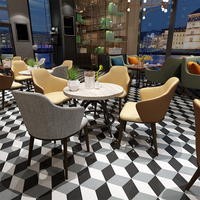 Fauteuil de restaurant moderne en cuir de qualité japonaise de luxe, dossier unique, idéal pour hôtel et chambre à coucher - Vente chaude