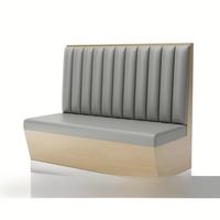 Ensembles de salle à manger modernes en bois massif pour restaurants, canapés, tables et chaises pour bars, cafés et hôtels