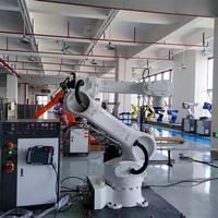 Bras de robot de soudage industriel à 6 axes avec PLC et moteur, soudeur robotisé automatique, précision de 0,05 mm, bras de robot CNC