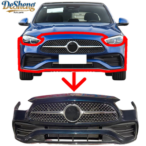 Excelente Relación <span class=keywords><strong>Calidad</strong></span>-<span class=keywords><strong>Precio</strong></span>; para Mercedes-Benz C260, W205, W206, Kits de Carrocería, Parachoques, Faros LED, Rejillas, Radiador, Capó, Piezas Más Vendidas - Product Image 1