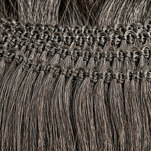 Tissage de cheveux humains Remy indiens faits à la main, style ondulé de haute qualité, 200g, sans perte ni emmêlement, tissage capillaire parfait - Product Image 1
