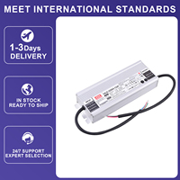 MEAN WELL HLG-320H-12A 320W LED Driver 12V 22A IP65 PFC actif étanche idéal pour les applications d'éclairage extérieur