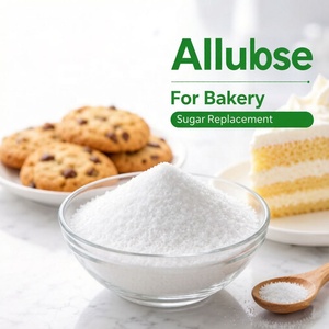 Edulcorante de Alulosa de Grado Alimenticio, Saludable, Sin Azúcar, Blanco Puro, Amarillo Claro, Polvo a Granel, 99% Edulcorante de Fruta del Monje con Alulosa - Product Image 1